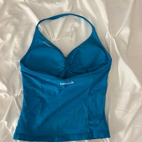 DFYNE Impact Longline Strappy Top – Glacier Blue - Picture 2 of 4
